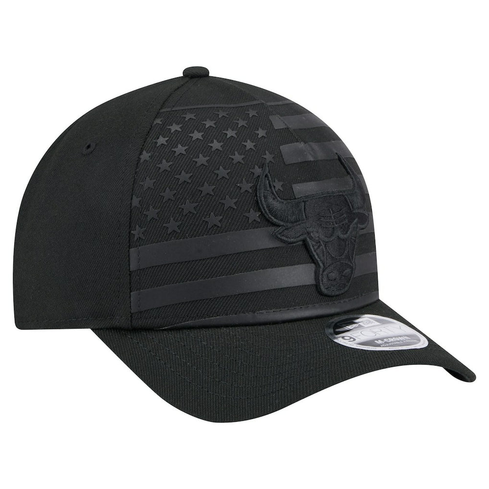 Chicago Bulls Game Day Flag A-Frame 9FORTY Adjustable Hat - Black on sale