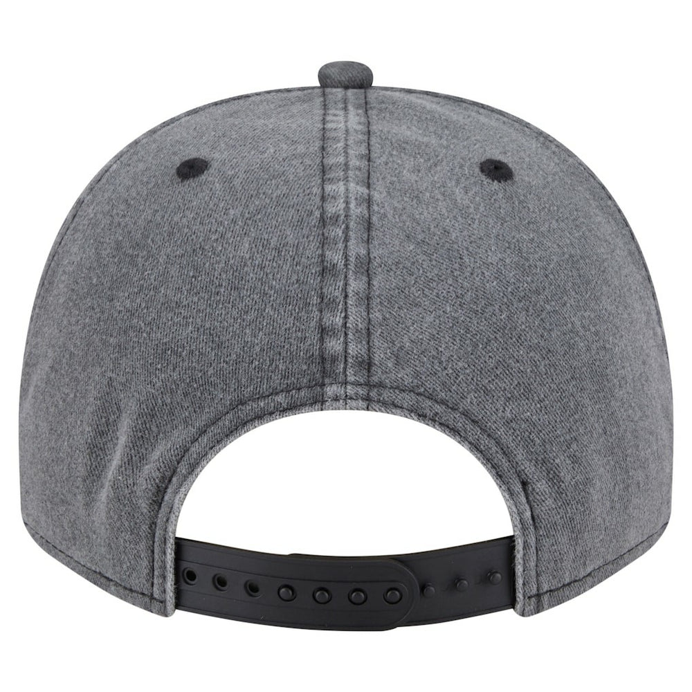 Philadelphia 76ers Throwback Washed Pre-Curved 9FIFTY Snapback Hat - Charcoal cheap