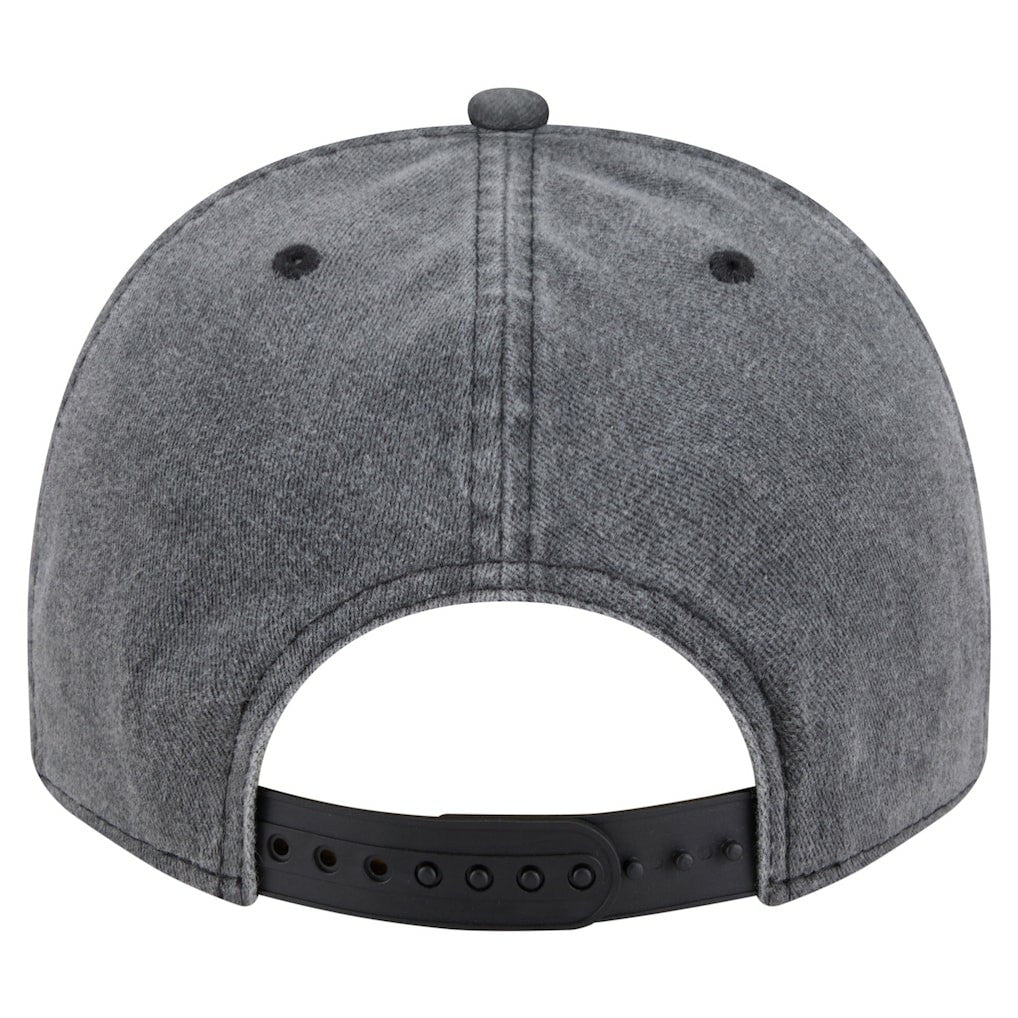 New Orleans Pelicans Throwback Washed Pre-Curved 9FIFTY Snapback Hat - Charcoal shop