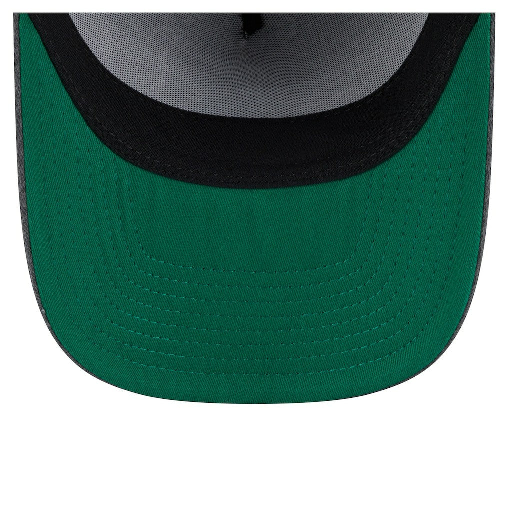 Brooklyn Nets Throwback Washed Pre-Curved 9FIFTY Snapback Hat - Charcoal outlet