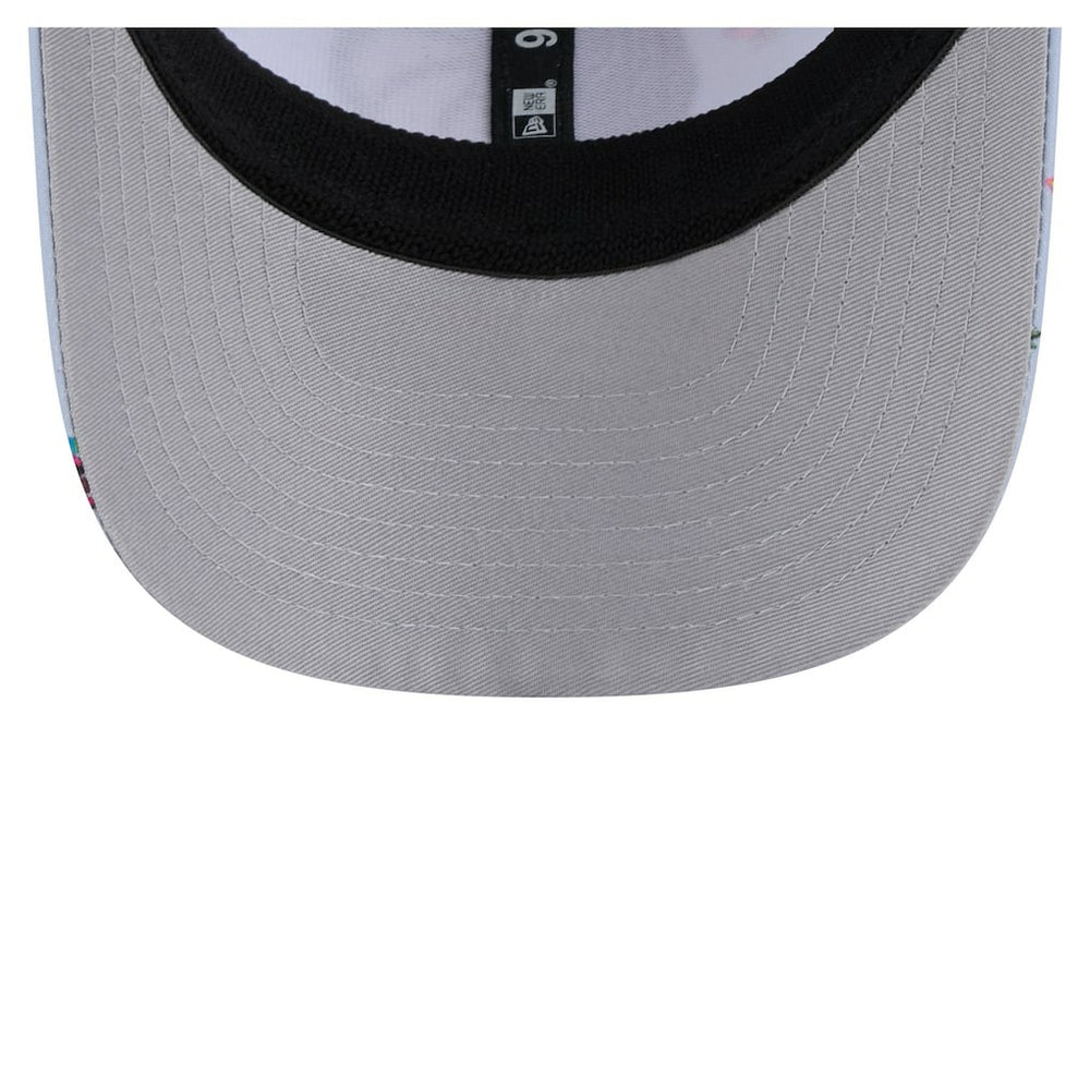 Dallas Mavericks Adventure Aloha Pattern 9SEVENTY Stretch-Snap Hat sale - Light Blue/Gray on sale