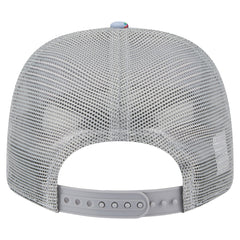 Los Angeles Lakers Adventure Aloha Pattern 9SEVENTY Stretch-Snap Hat - Light Blue/Gray online