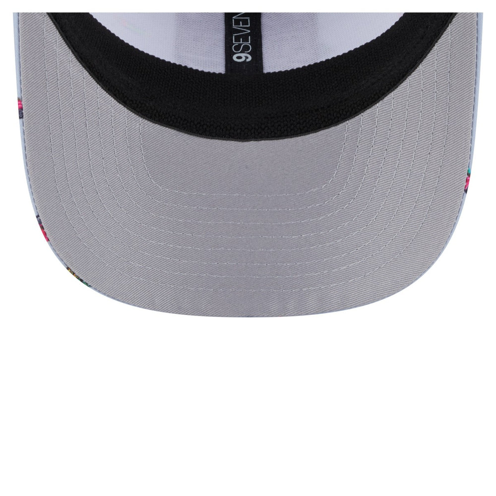Sacramento Kings Adventure Aloha Pattern 9SEVENTY Stretch-Snap Hat - Light Blue/Gray for sale