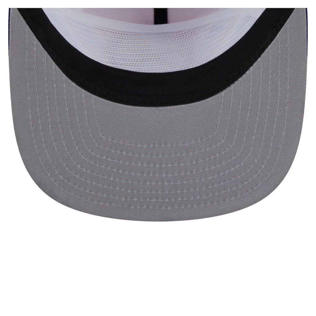 Denver Nuggets Throwback Dye Golfer Snapback Hat sale - Navy/Red shop