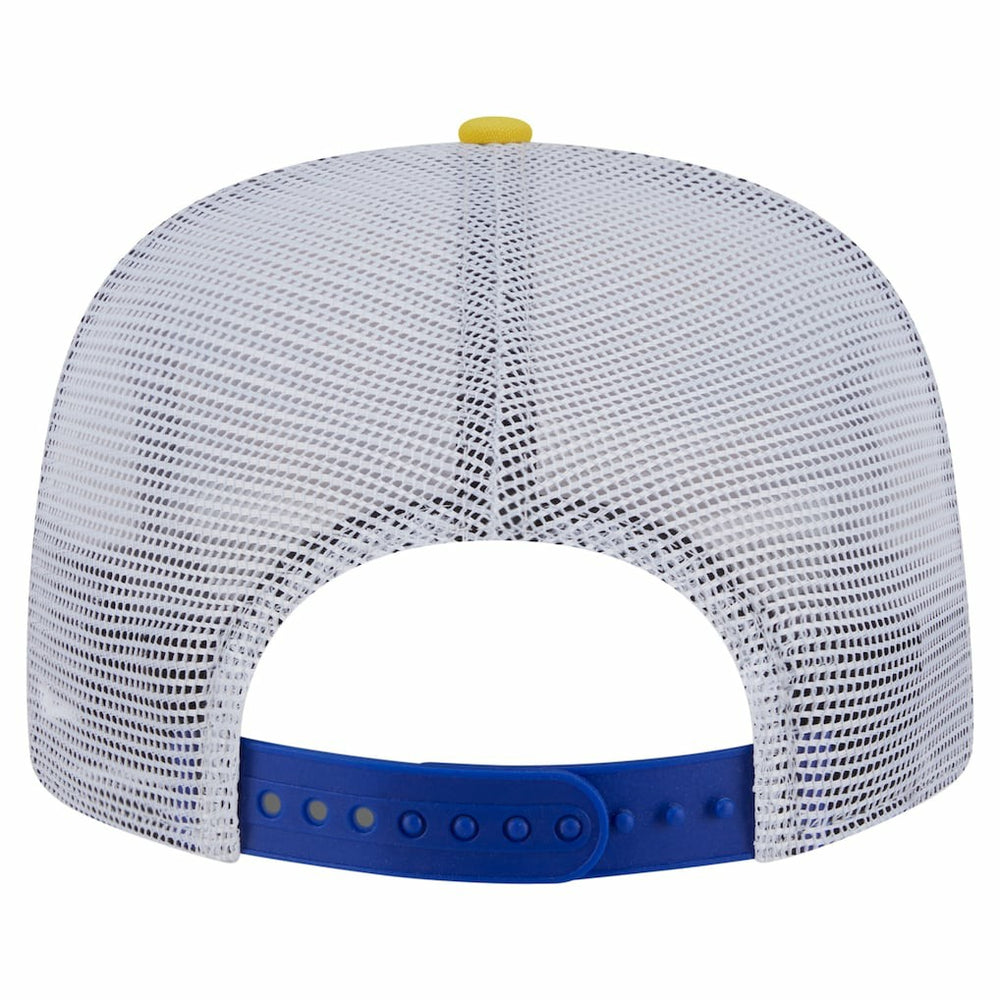 Golden State Warriors Throwback Dye Golfer Snapback Hat sale - Royal/Gold for sale
