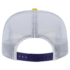 Los Angeles Lakers Throwback Dye Golfer Snapback Hat - Purple/Gold for sale