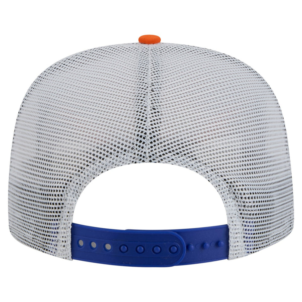 New York Knicks Throwback Dye Golfer Snapback Hat - Blue/Orange shop