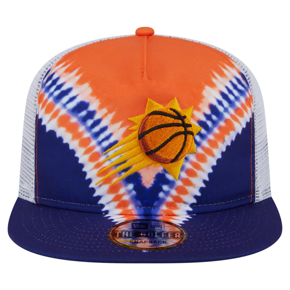 Phoenix Suns Throwback Dye Golfer Snapback Hat - Purple/Orange shop