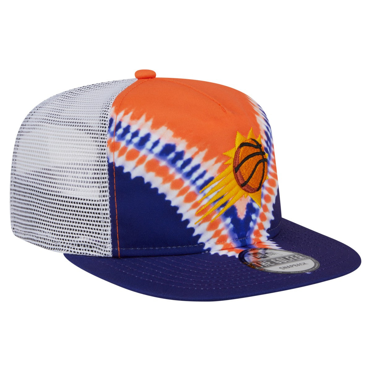 Phoenix Suns Throwback Dye Golfer Snapback Hat - Purple/Orange shop