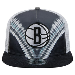 Brooklyn Nets Throwback Dye Golfer Snapback Hat - Black/Gray shop