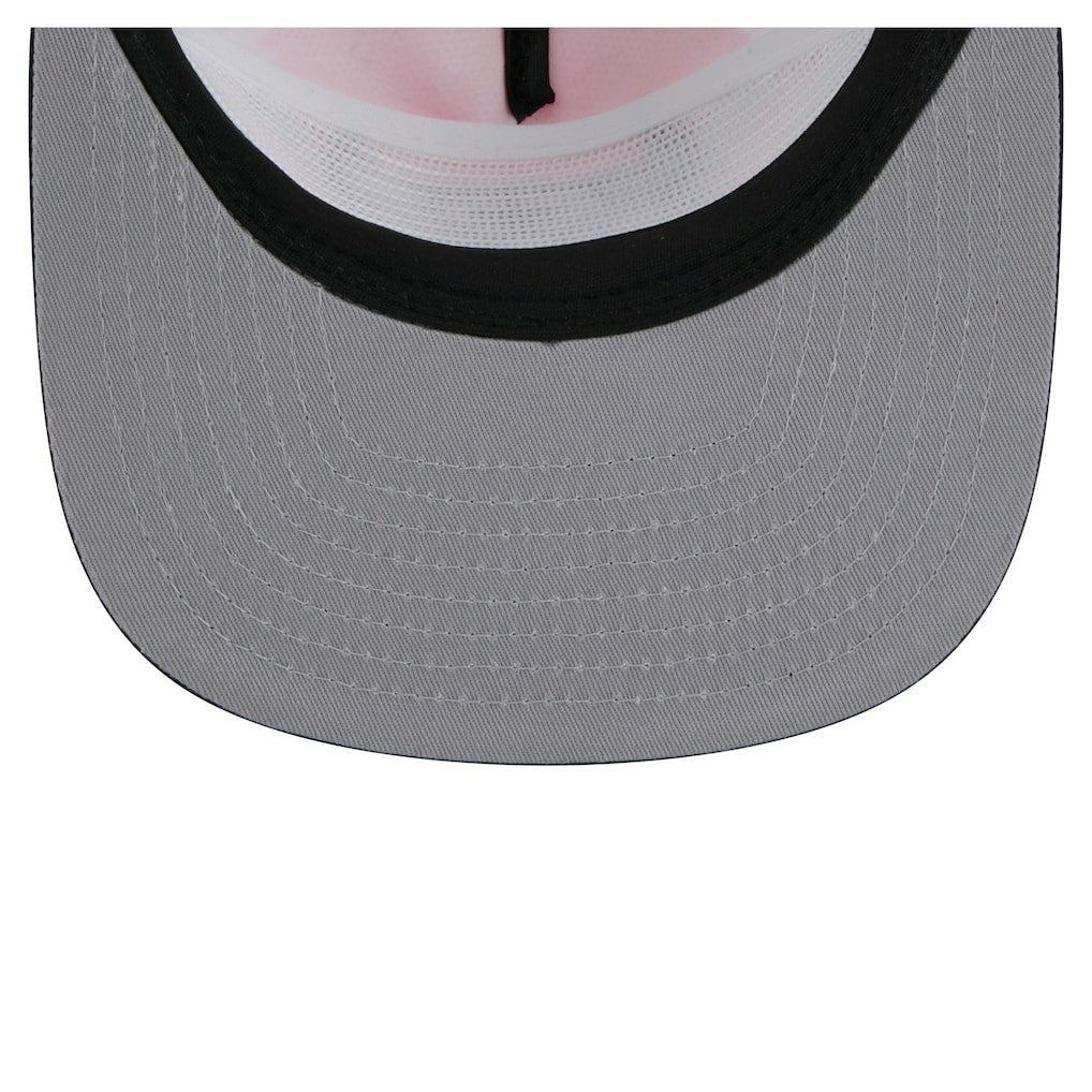 Chicago Bulls Throwback Dye Golfer Snapback Hat - Black/Red sale