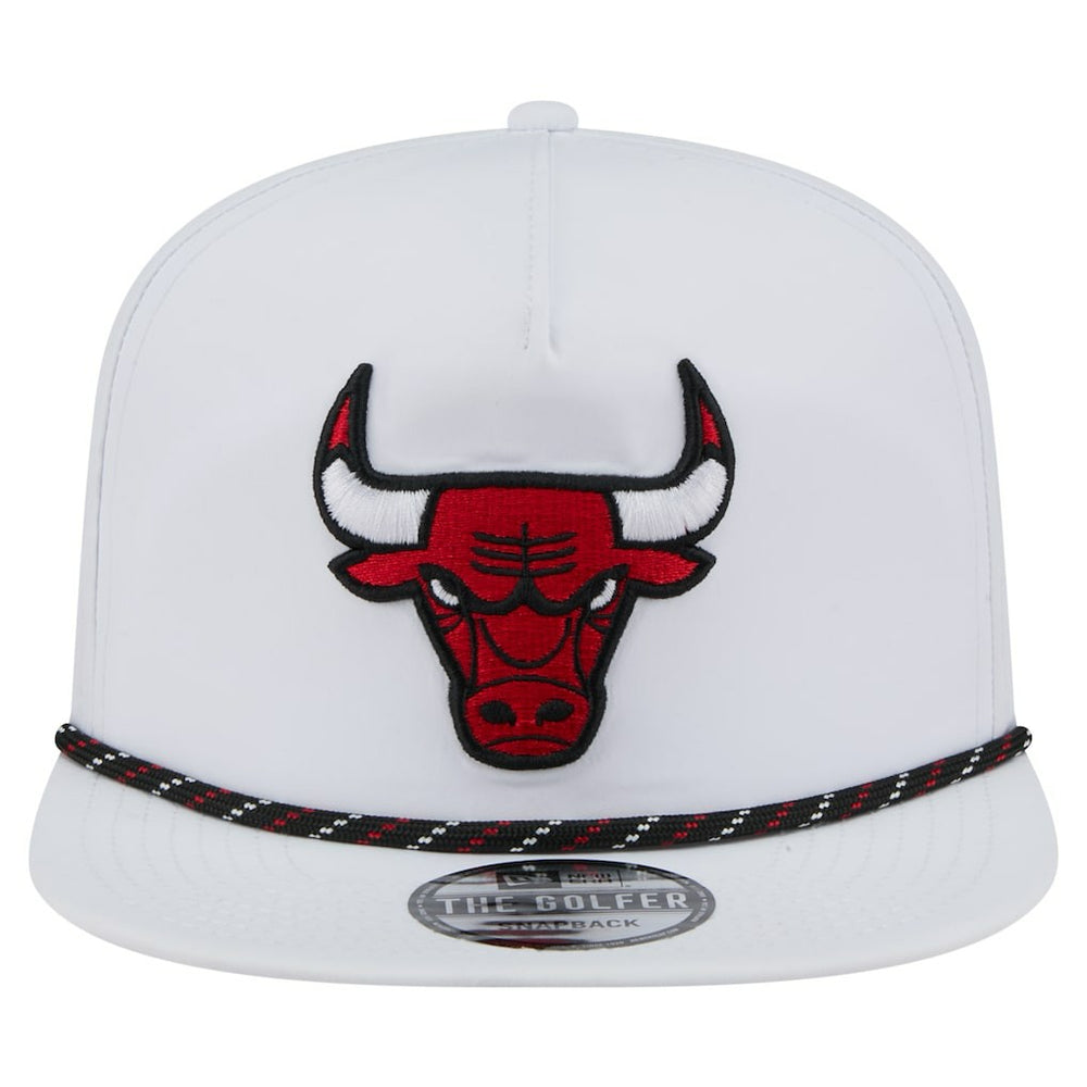 Chicago Bulls Performance Rope Golfer Adjustable Hat - White shop