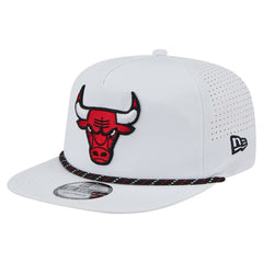 Chicago Bulls Performance Rope Golfer Adjustable Hat - White shop