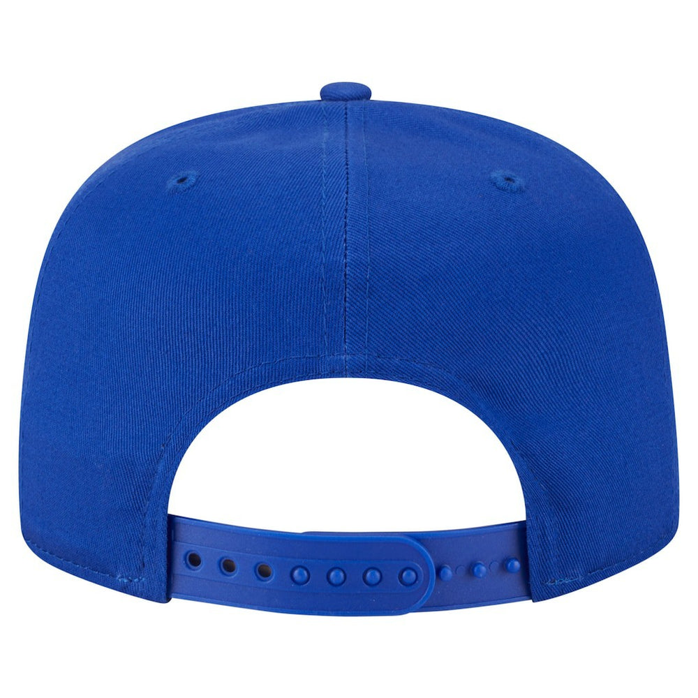 Golden State Warriors Team Text Golfer Snapback Hat sale - Royal shop