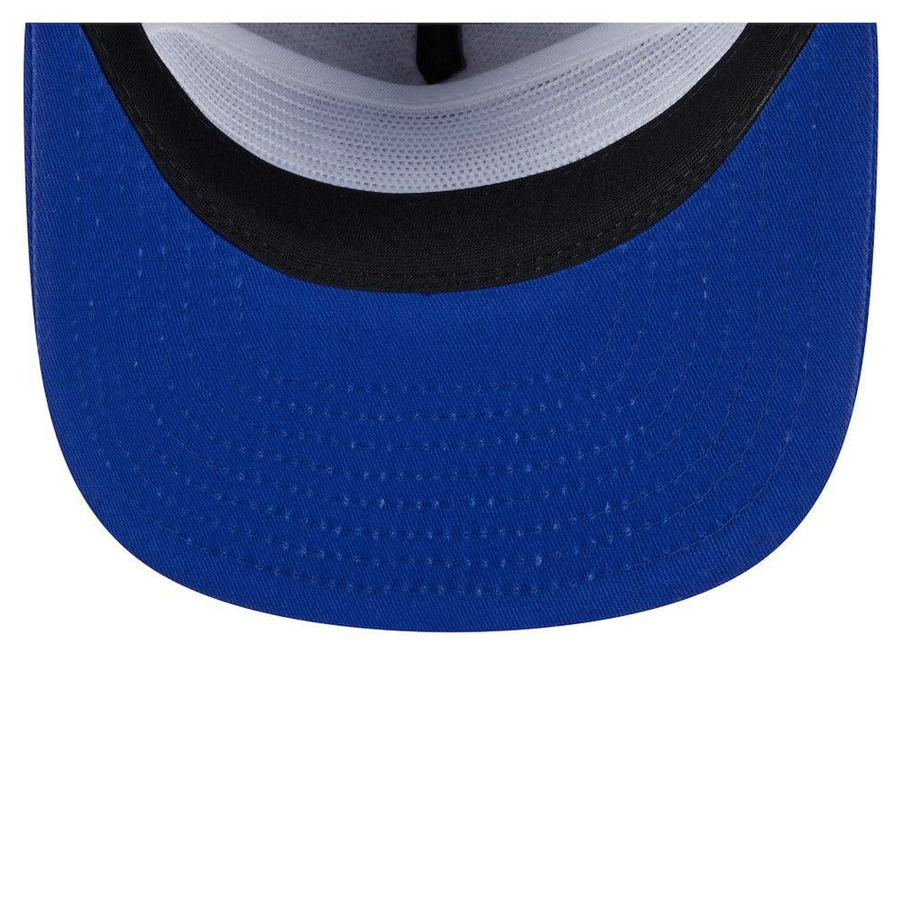 Golden State Warriors Team Text Golfer Snapback Hat sale - Royal shop