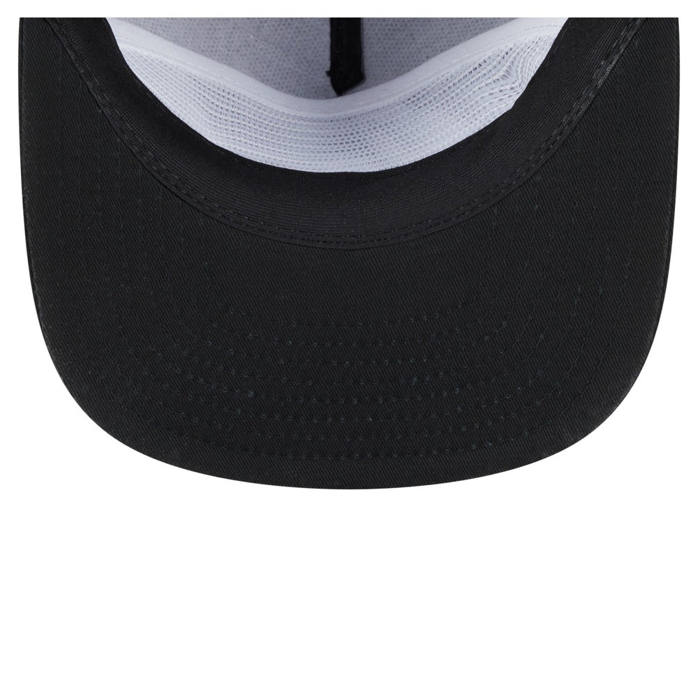 Miami Heat Team Text Golfer Snapback Hat - Black discount