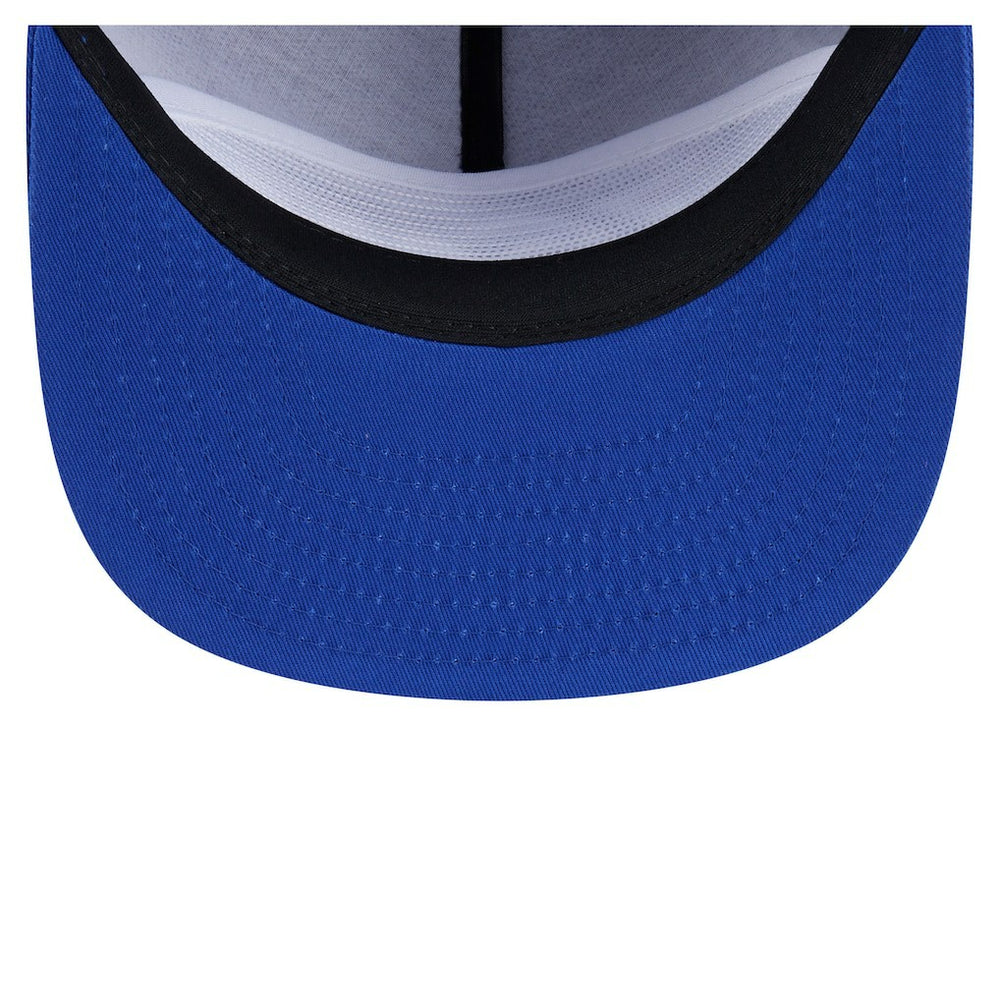 Philadelphia 76ers Team Text Golfer Snapback Hat - Royal online