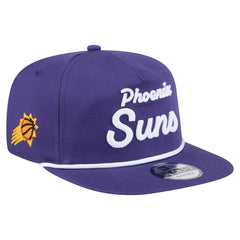 Phoenix Suns Team Text Golfer Snapback Hat - Purple on sale