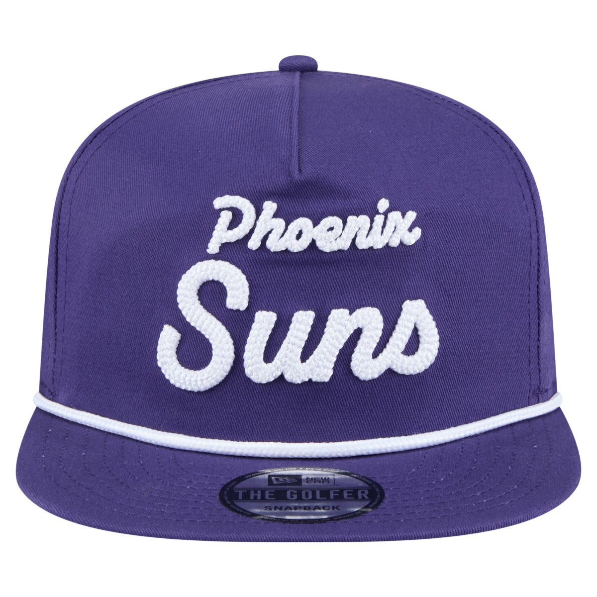 Phoenix Suns Team Text Golfer Snapback Hat - Purple on sale