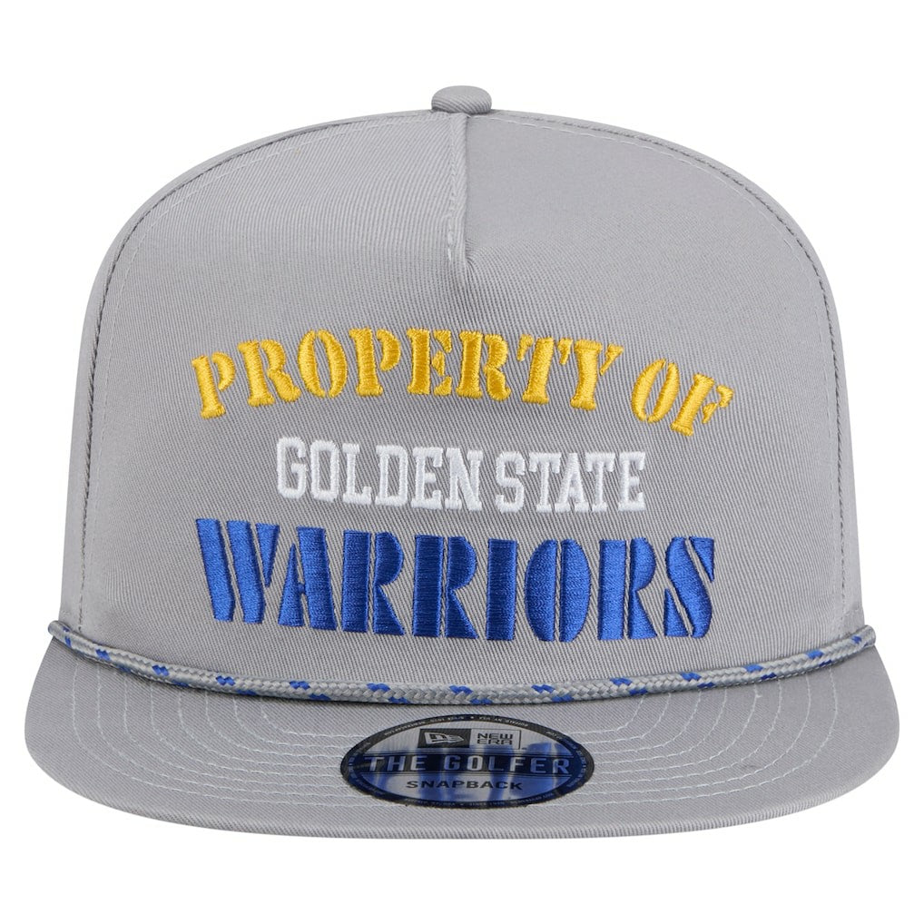 Golden State Warriors Throwback Property Of Golfer Snapback Hat sale - Gray sale