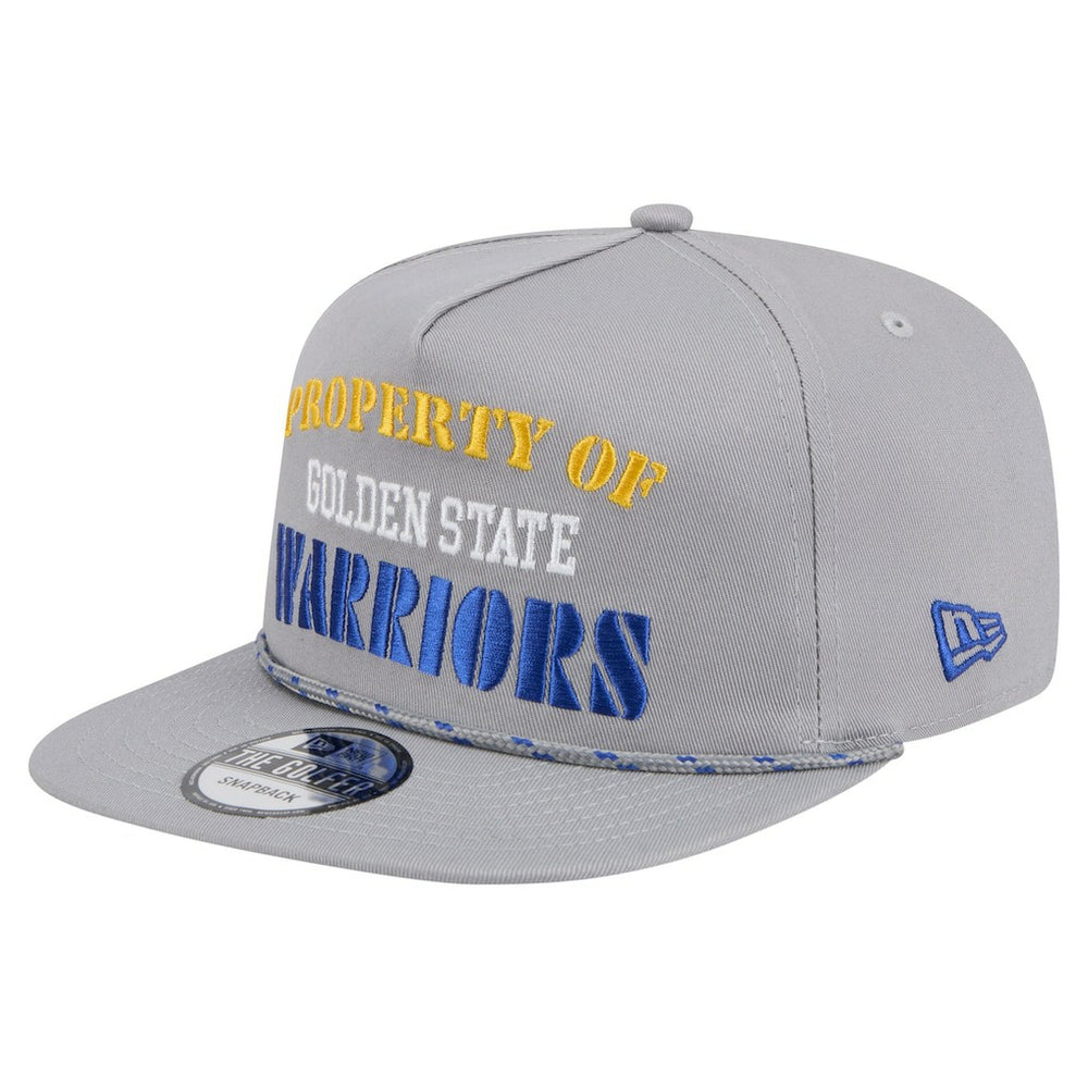 Golden State Warriors Throwback Property Of Golfer Snapback Hat sale - Gray sale