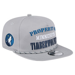 Minnesota Timberwolves Throwback Property Of Golfer Snapback Hat - Gray for sale