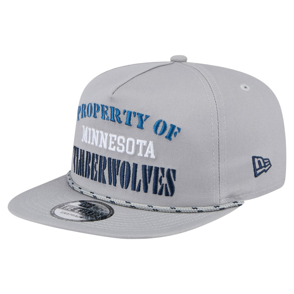 Minnesota Timberwolves Throwback Property Of Golfer Snapback Hat - Gray for sale