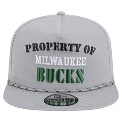 Milwaukee Bucks Throwback Property Of Golfer Snapback Hat - Gray online