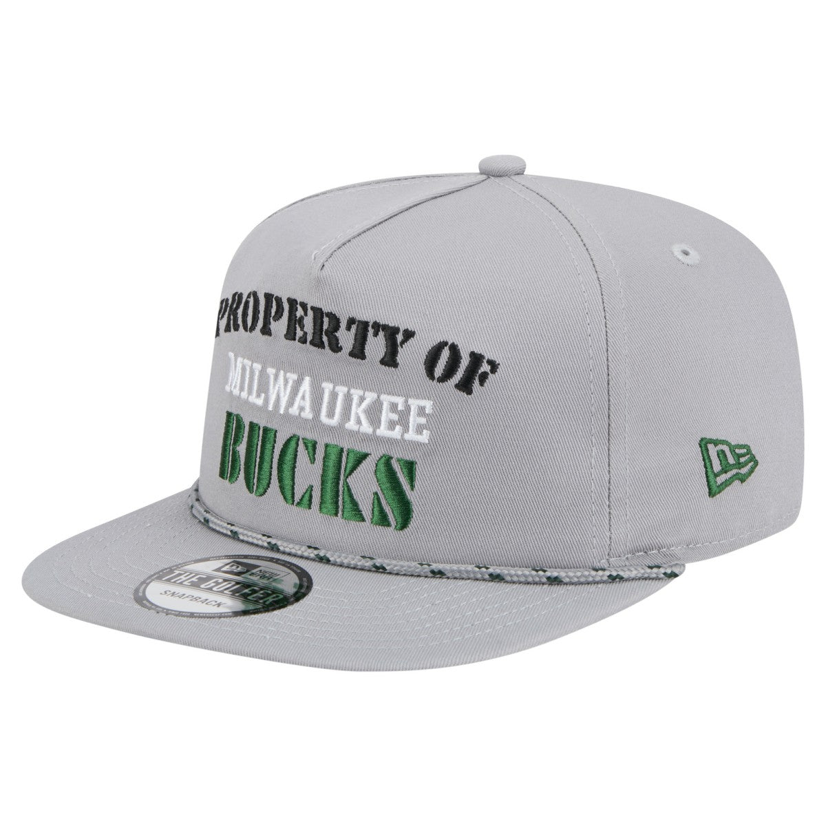 Milwaukee Bucks Throwback Property Of Golfer Snapback Hat - Gray online