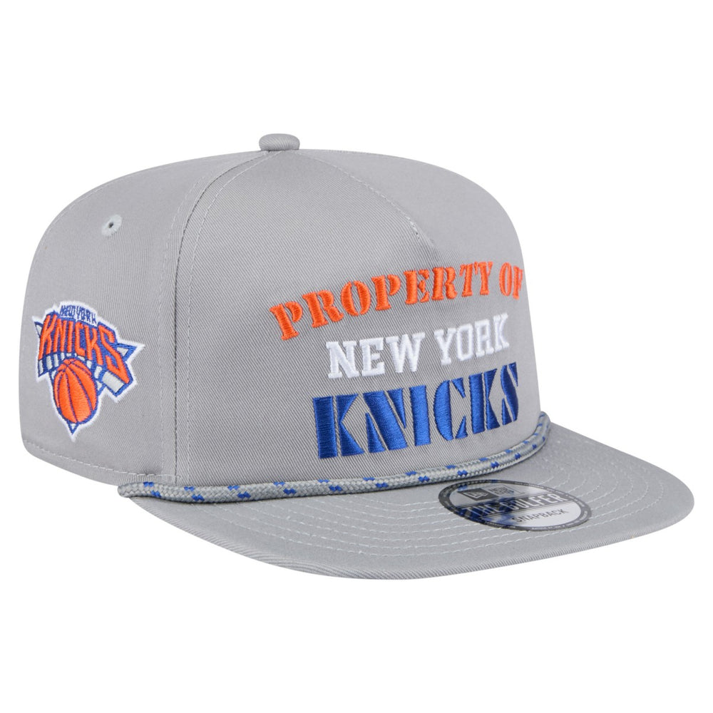 New York Knicks Throwback Property Of Golfer Snapback Hat - Gray sale