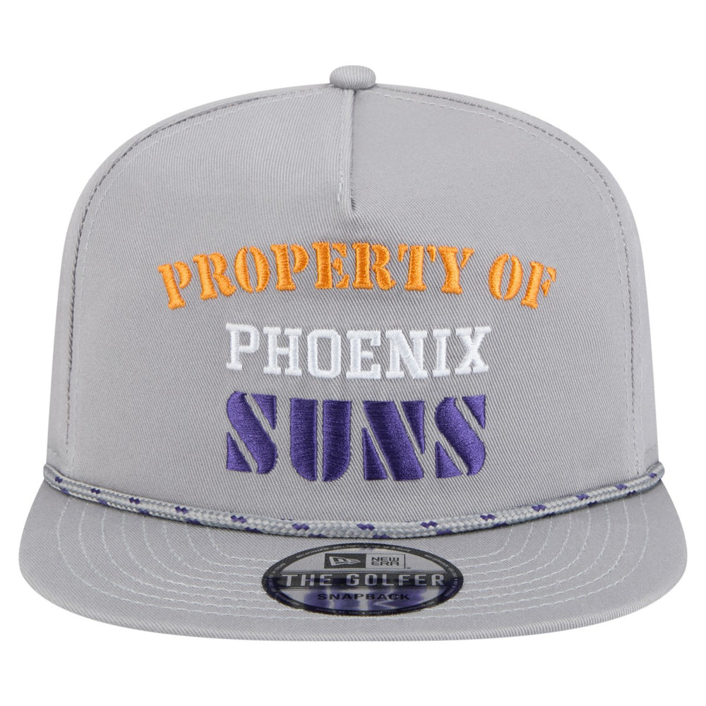 Phoenix Suns Throwback Property Of Golfer Snapback Hat - Gray discount