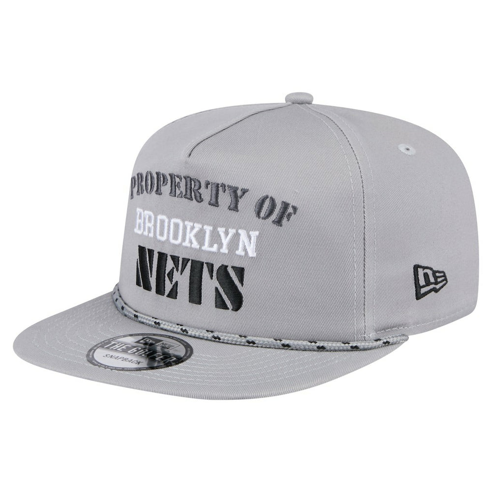Brooklyn Nets Throwback Property Of Golfer Snapback Hat - Gray shop