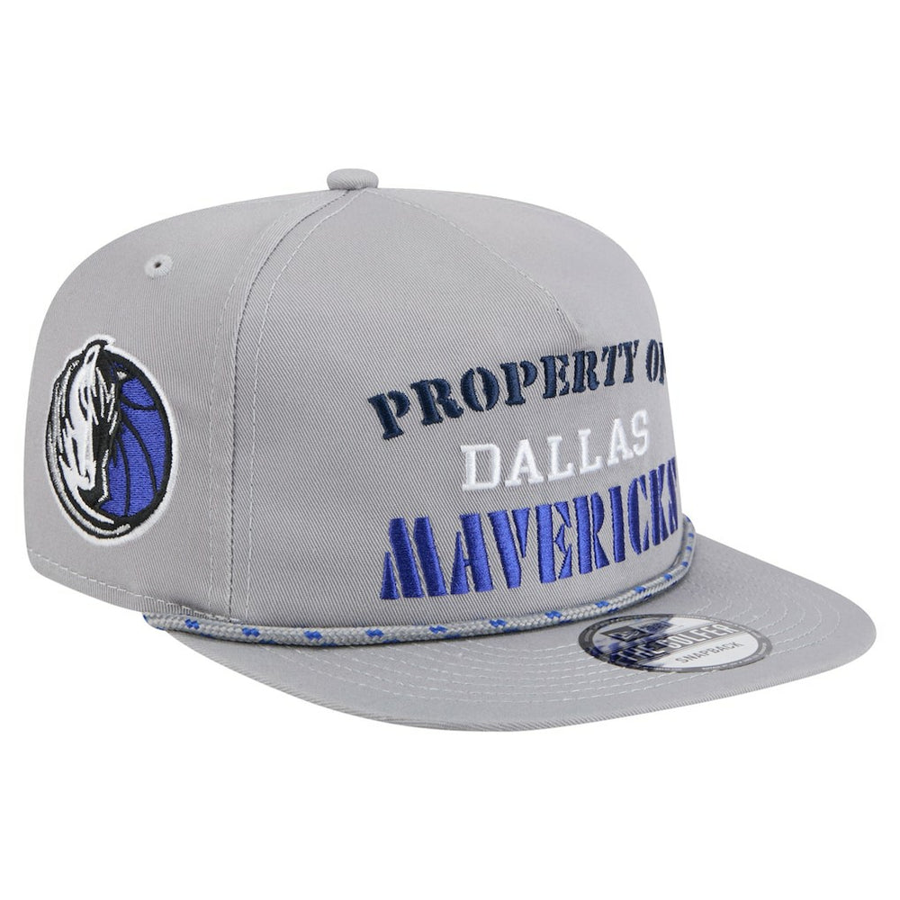 Dallas Mavericks Throwback Property Of Golfer Snapback Hat sale - Gray for sale