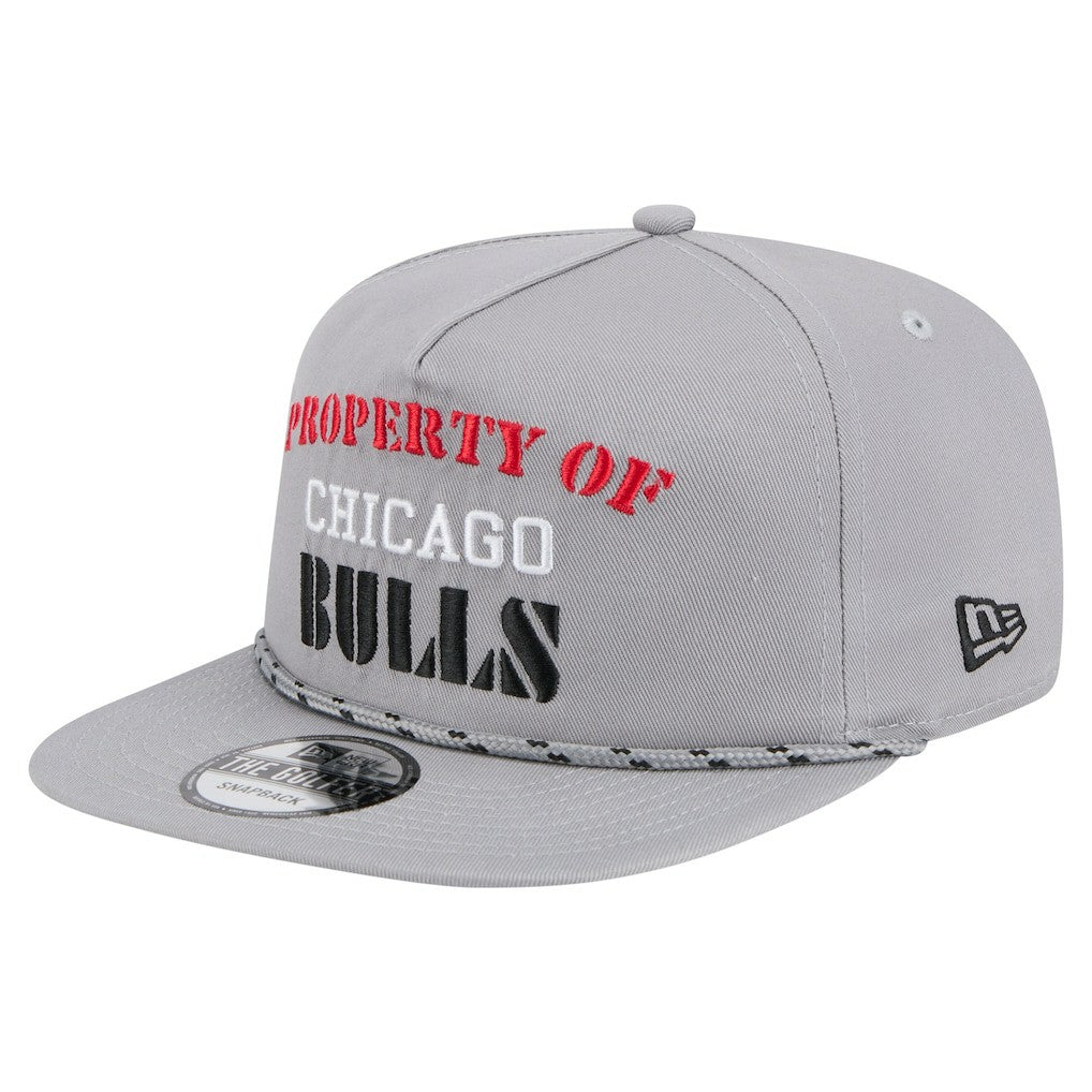 Chicago Bulls Throwback Property Of Golfer Snapback Hat - Gray shop