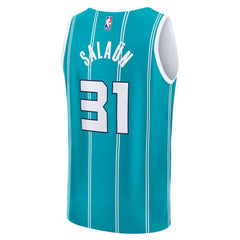 Tidjane Salaun Charlotte Hornets 2024 NBA Draft Fast Break Player Jersey - Icon Edition - Teal online
