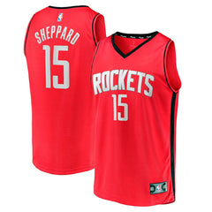 Reed Sheppard Houston Rockets 2024 NBA Draft Fast Break Player Jersey - Icon Edition - Red cheap