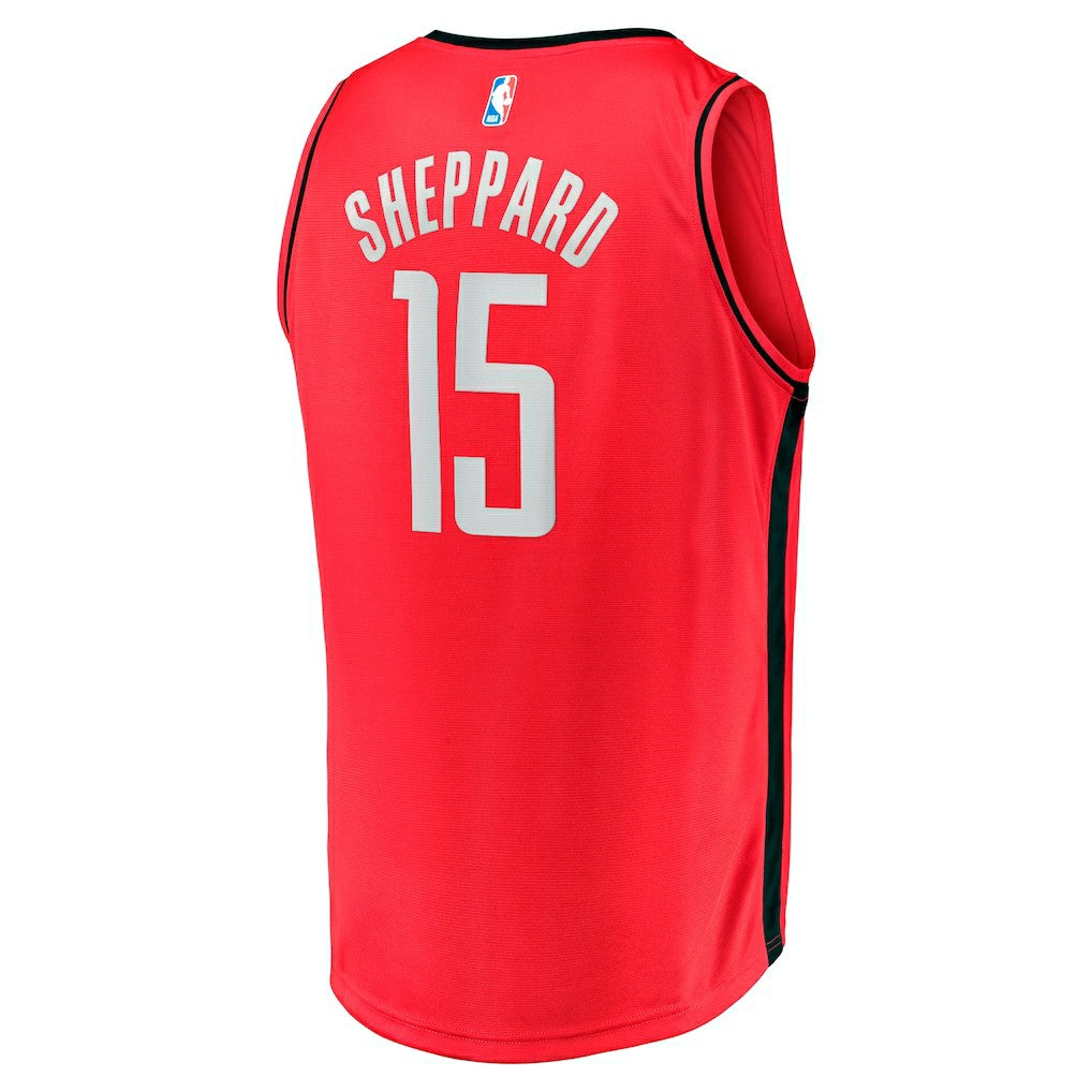 Reed Sheppard Houston Rockets 2024 NBA Draft Fast Break Player Jersey - Icon Edition - Red cheap