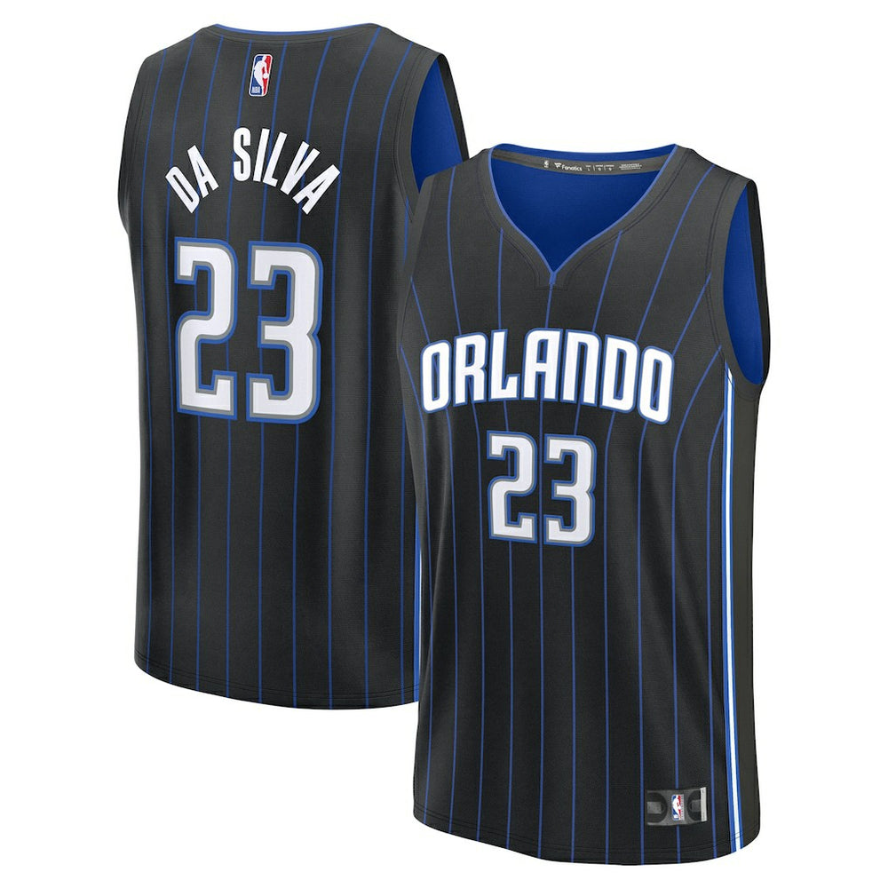 Tristan da Silva Orlando Magic 2024 NBA Draft Fast Break Player Jersey - Icon Edition - Black sale