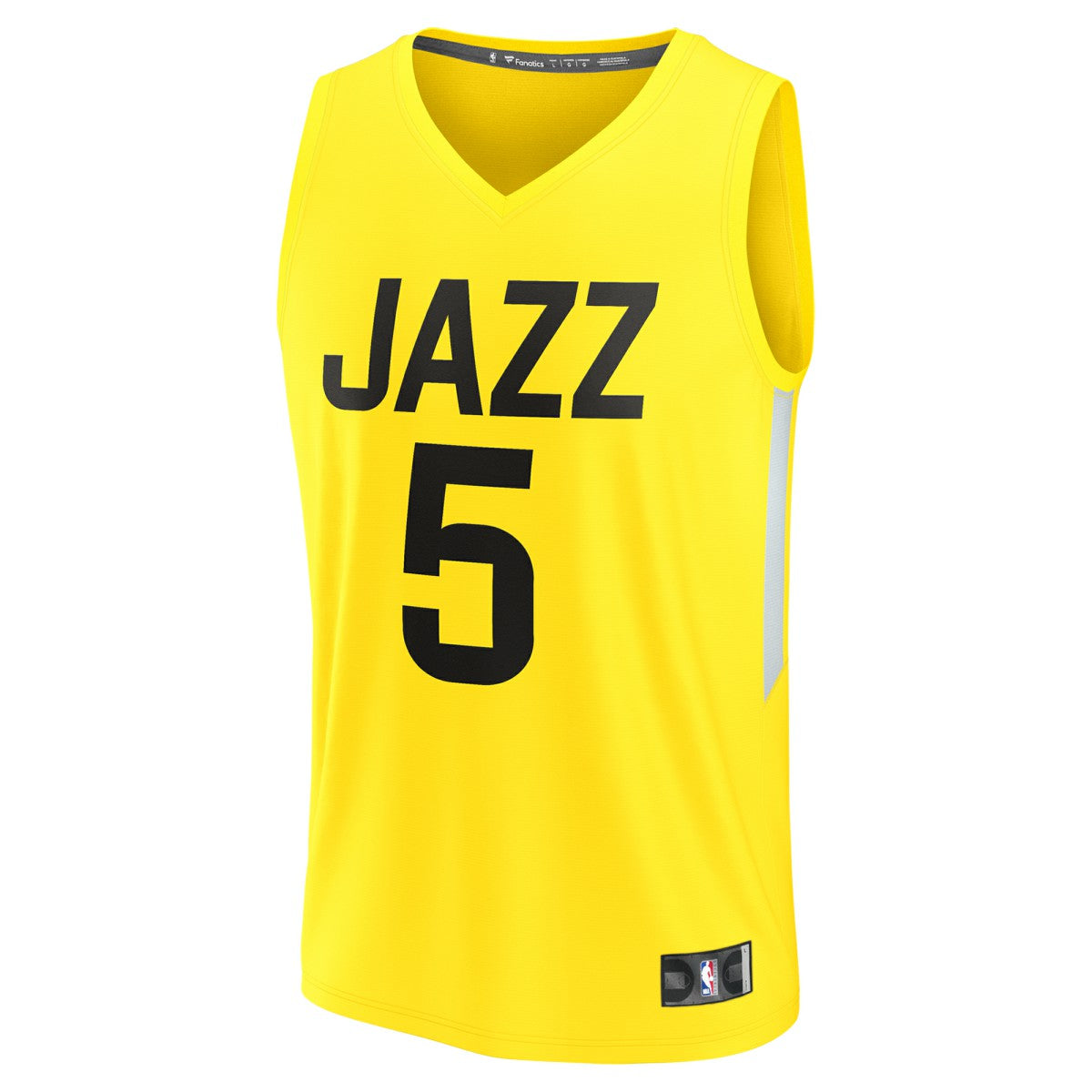 Cody Williams Utah Jazz 2024 NBA Draft Fast Break Player Jersey - Icon Edition - Yellow sale