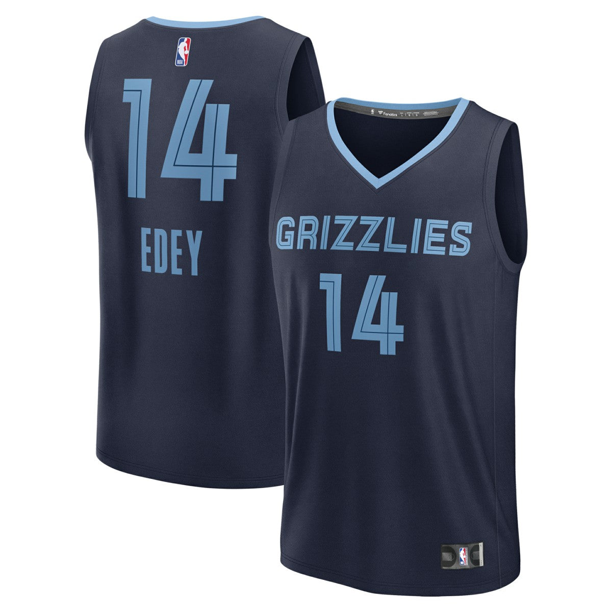Zach Edey Memphis Grizzlies 2024 NBA Draft Fast Break Player Jersey - Icon Edition - Navy for sale