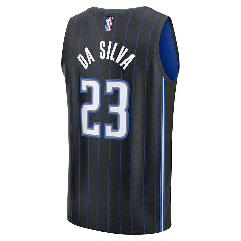 Tristan da Silva Orlando Magic Youth 2024 NBA Draft Fast Break Player Jersey - Icon Edition - Black online
