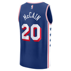 Jared McCain Philadelphia 76ers 2024 NBA Draft Fast Break Player Jersey - Icon Edition - Royal for sale