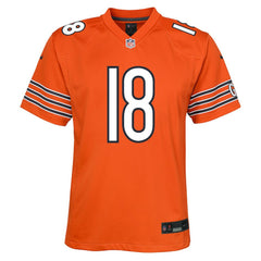 Caleb Williams Chicago Bears Youth Game Jersey - Orange on sale