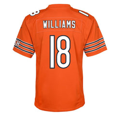 Caleb Williams Chicago Bears Youth Game Jersey - Orange on sale