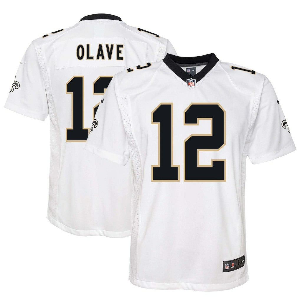 Chris Olave New Orleans Saints Youth Game Jersey - White cheap