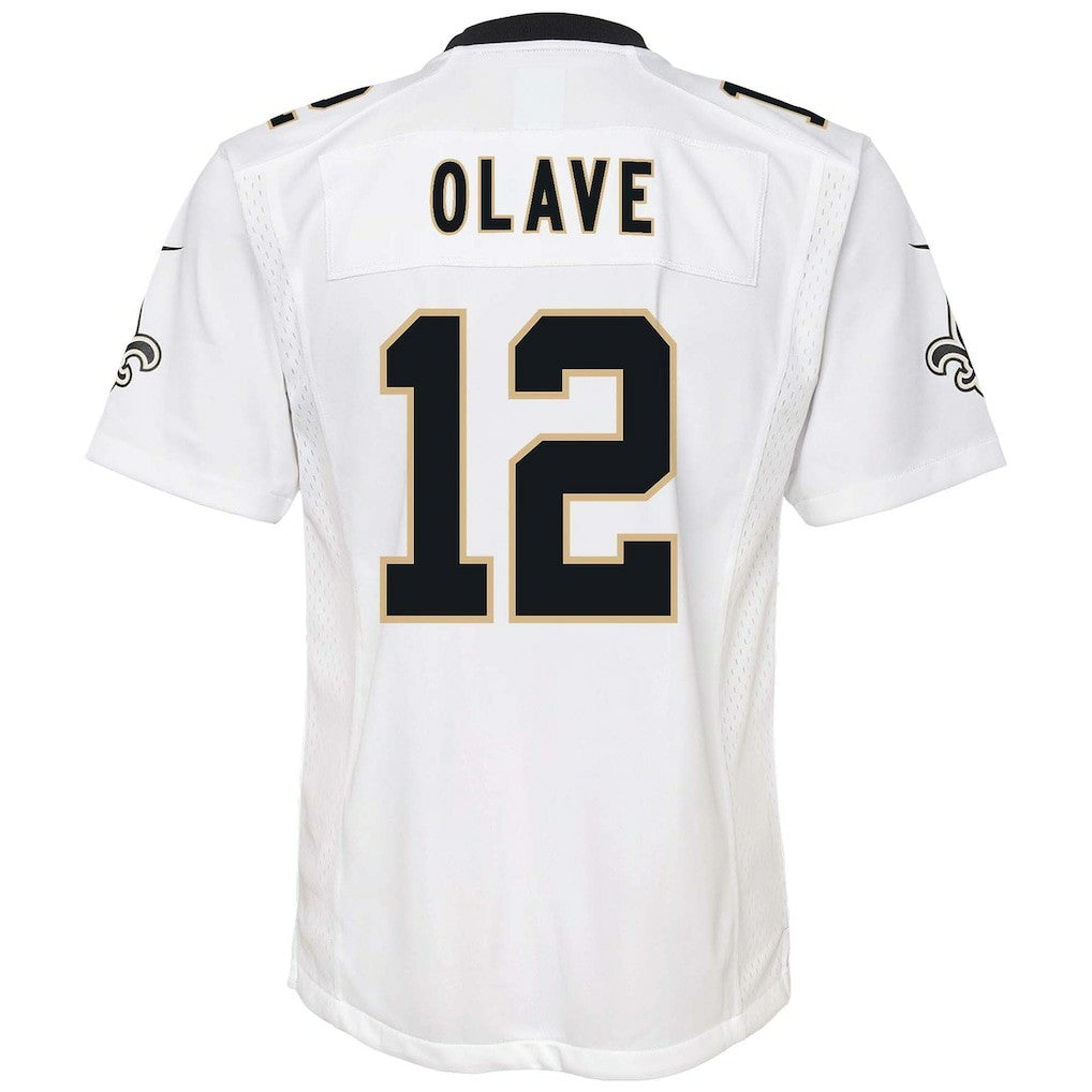Chris Olave New Orleans Saints Youth Game Jersey - White cheap