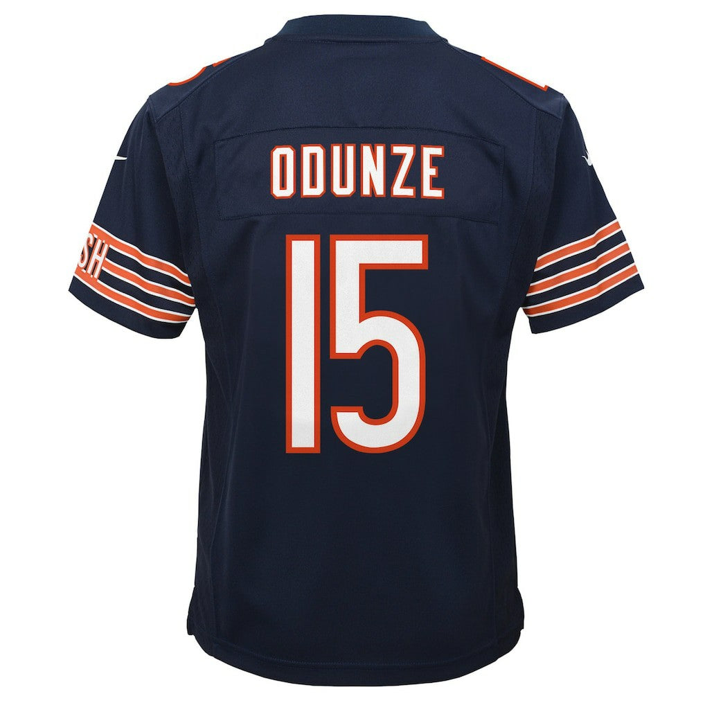 Rome Odunze Chicago Bears Youth Game Jersey - Navy discount