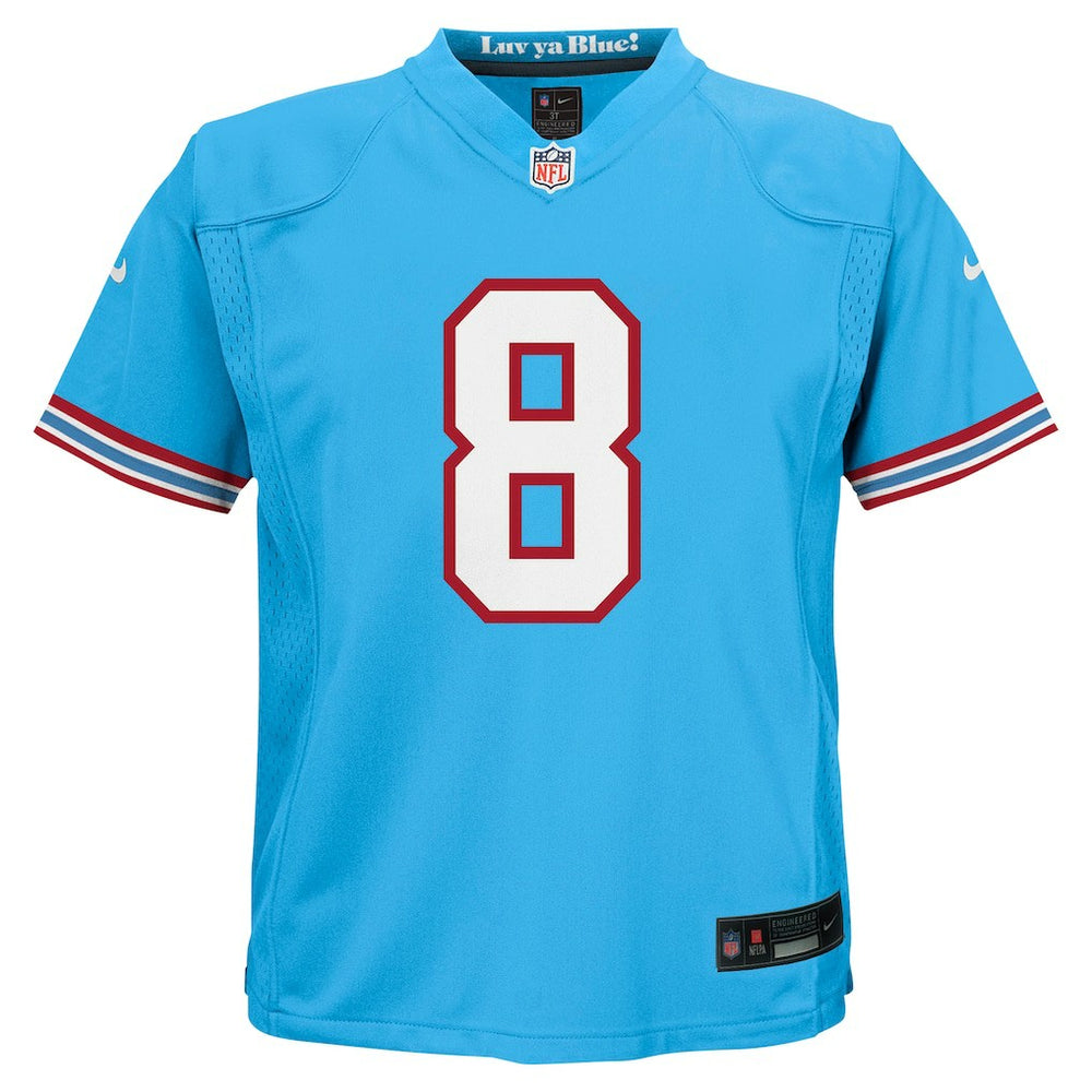 Will Levis Tennessee Titans Preschool Alternate Player Game Jersey - Light Blue outlet