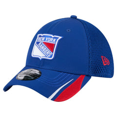 New York Rangers New Era Linear Featherweight 39THIRTY Flex Hat - Blue Hats