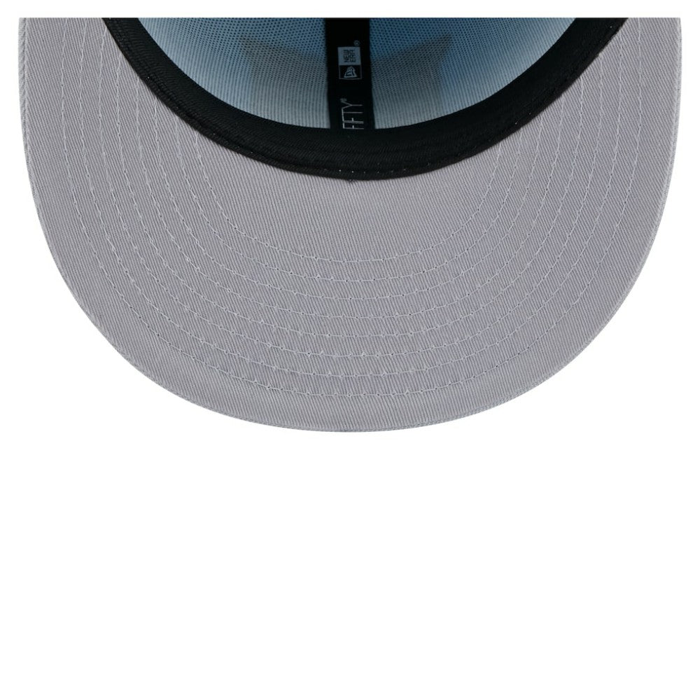 New York Rangers New Era Color Pack 2-Tone 59FIFTY Fitted Hat - Light Blue/Gray Hats